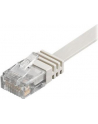 goobay Patch cable Cat6 U/UTP flat white 0,5m - nr 9
