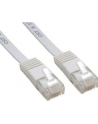 goobay Patch cable Cat6 U/UTP flat white 10,0m - nr 6