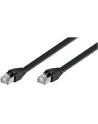 goobay Patch cable Cat6 U/UTP flat black 2,0m - nr 10