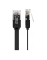goobay Patch cable Cat6 U/UTP flat black 2,0m - nr 6