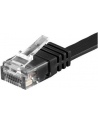 goobay Patch cable Cat6 U/UTP flat black 2,0m - nr 9