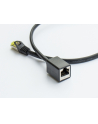 Good Connections patchcable extension RNS black 0,5m - Cat. 7, S / FTP, PiMF, LSOH, 600MHz OFC - nr 15