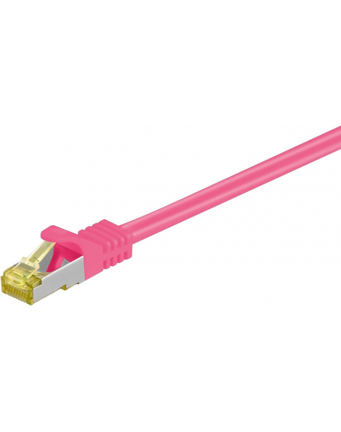 goobay Patch cable SFTP m.Cat7 pink 1,00m - LSZH, Magenta główny