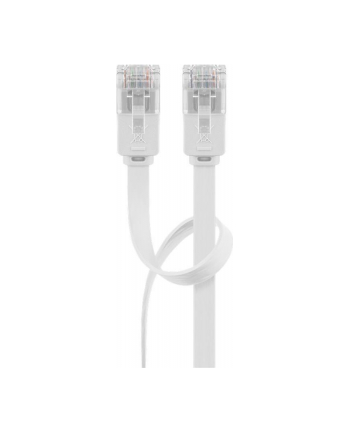 goobay Cat5e U/UTP flat white 1,00m nr 2