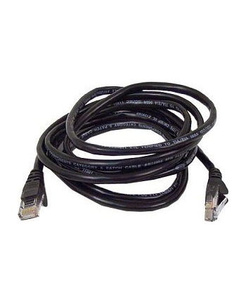 goobay Patch cable Cat6 U/UTP flat black 1,5m