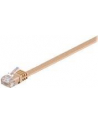 goobay Patch cable Cat6 U/UTP flat brown 5,00m - bright brown - nr 6