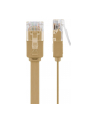 goobay Patch cable Cat6 U/UTP flat brown 5,00m - bright brown - nr 9