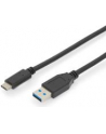 assmann Kabel połączeniowy USB 3.1 Gen.2 SuperSpeed+ 10Gbps Typ USB C/USB A M/M, Power Delivery czarny 1m - nr 11