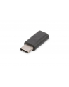assmann Adapter USB 2.0 HighSpeed Typ USB C/microUSB B M/Ż czarny - nr 5