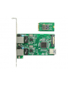DeLOCK Conv. M.2 B+M St>2xGiga. LAN LP - nr 10