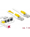 DeLOCK RJ45 Secure Cat. 6A 1m - nr 3