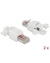 DeLOCK Stecker Cat.6 without tools 2x - nr 11