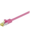 goobay Patch cable SFTP m.Cat7 pink 2,00m - LSZH, Magenta - nr 9