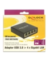 DeLOCK USB3.0 Adapter> 4 x Gigabit LAN - nr 12