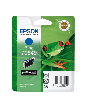 Tusz Epson T0549 blue | Stylus Photo R800/1800
