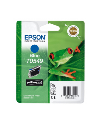 Tusz Epson T0549 blue | Stylus Photo R800/1800