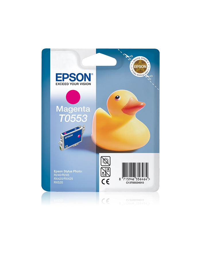 Tusz Epson T0553 magenta | Stylus Photo R240/245,RX420/425/520 główny