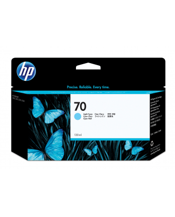 Tusz HP 70 light cyan Vivera | 130ml | photosmartproB9180,designjetZ2100/Z3100