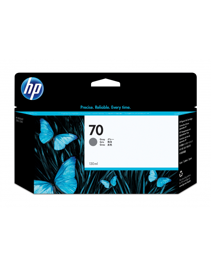 Tusz HP 70 grey Vivera | 130ml | photosmartproB9180,designjetZ2100/Z3100 główny