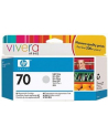 Tusz HP 70 light grey Vivera | 130ml | photosmartproB9180,designjetZ2100/Z3100 - nr 18