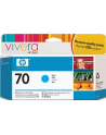 Tusz HP 70 cyan Vivera | 130ml | photosmartproB9180,designjetZ2100/Z3100 - nr 16