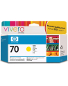 Tusz HP 70 yellow Vivera | 130ml | photosmartproB9180,designjetZ2100/Z3100 - nr 26
