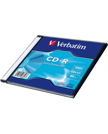 CD-R VERBATIM 43347 700MB/80MIN DATA LIFE SLIM 1SZT