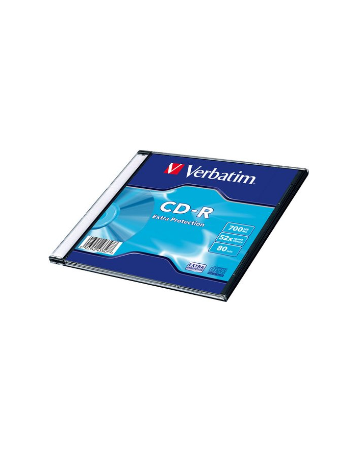 CD-R VERBATIM 43347 700MB/80MIN DATA LIFE SLIM 1SZT główny