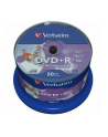 Płytki DVD+R VERBATIM 43512 16X DO NADRUKU FOTO CAKE / 50 sztuk - nr 1