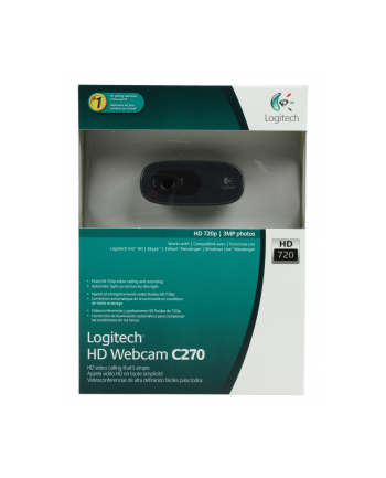 Kamera internetowa LOGITECH HD Webcam C270 VID           960-000636