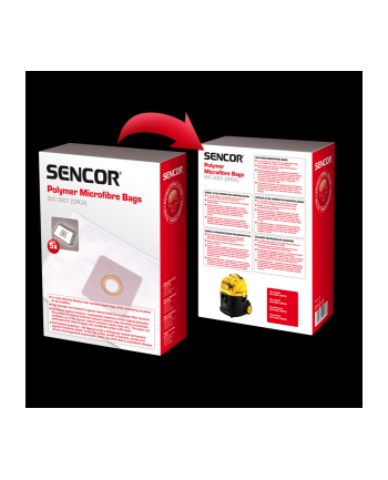 Worki do odkurzacza Sencor SVC 3001 (5szt.) nr 1