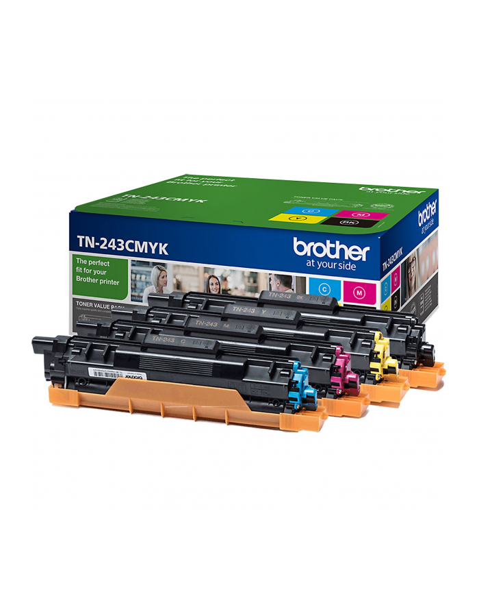 Toner Brother TN243CMYK | 1000 str | DCP-L3510CDW, DCP-L3550CDW, główny