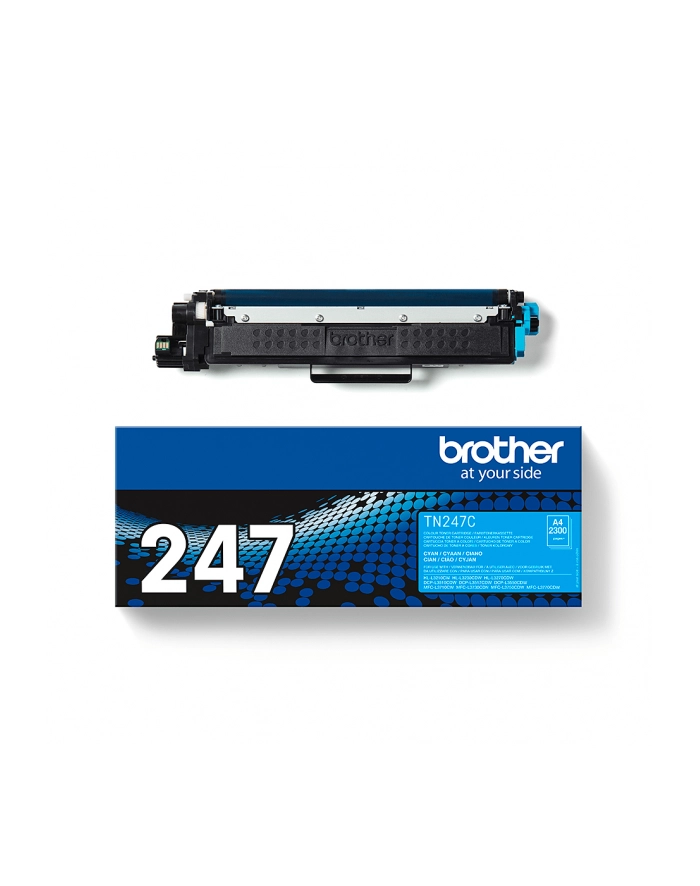 Toner Brother TN247C cyan | 2300 str | DCP-L3510CDW, DCP-L3550CDW, HL-L3210CW główny