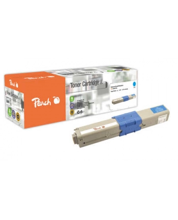 Peach Oki C310/510 (no. 44469706), cyan, PT241 1 toner cartridge nr 2