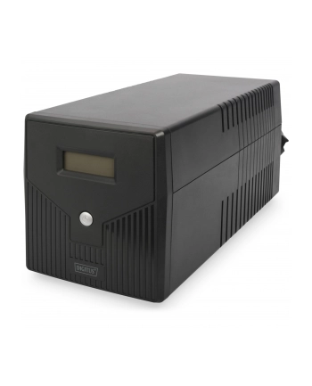 DIGITUS Zasilacz awaryjny UPS Line-Ineractive LCD, 1500VA/900W, 4xSCHUKO,USB, RS232,RJ45 nr 2