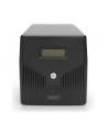 DIGITUS Zasilacz awaryjny UPS Line-Ineractive LCD, 1500VA/900W, 4xSCHUKO,USB, RS232,RJ45 - nr 9