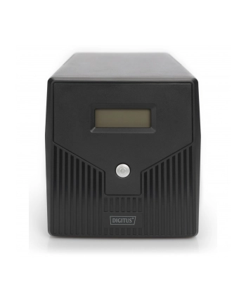 DIGITUS Zasilacz awaryjny UPS Line-Ineractive LCD, 1500VA/900W, 4xSCHUKO,USB, RS232,RJ45 nr 1
