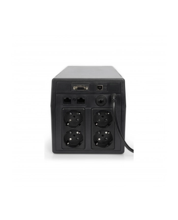 DIGITUS Zasilacz awaryjny UPS Line-Ineractive LCD, 2000VA/1200W, 4xSCHUK,USB,RS232, RJ45 nr 2