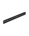 PATCH PANEL 24 PORT 1U DO MODUŁÓW 19'' KEYSTONE OBROTOWY CZARNY DELOCK - nr 18