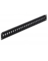 PATCH PANEL 24 PORT 1U DO MODUŁÓW 19'' KEYSTONE OBROTOWY CZARNY DELOCK - nr 3