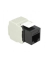 Delock Moduł Keystone z gniazdem RJ45 > LSA Cat.6 UTP, czarny - nr 11