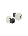 Delock Moduł Keystone z gniazdem RJ45 > LSA Cat.6 UTP, czarny - nr 14