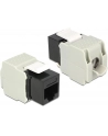 Delock Moduł Keystone z gniazdem RJ45 > LSA Cat.6 UTP, czarny - nr 15