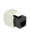 Delock Moduł Keystone z gniazdem RJ45 > LSA Cat.6 UTP, czarny - nr 8