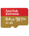 SANDISK EXTREME microSDXC 64 GB 160/60 MB/s A2 C10 V30 UHS-I U3 ActionCam - nr 27