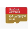 SANDISK EXTREME microSDXC 64 GB 160/60 MB/s A2 C10 V30 UHS-I U3 ActionCam - nr 28