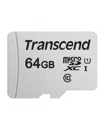 Memory card Transcend microSDHC USD300S 64GB CL10 UHS-I U3 Up to 95MB/S
