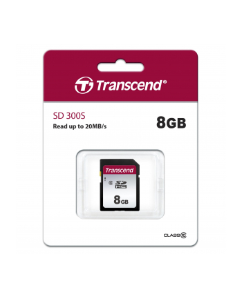 Memory card Transcend microSDHC SDC300S 8GB