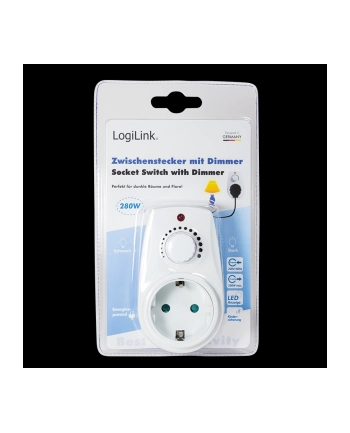 LOGILINK - Adapter gniazdowy ze ściemniaczem nr 1
