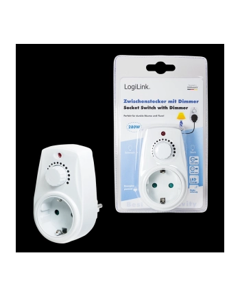 LOGILINK - Adapter gniazdowy ze ściemniaczem nr 2